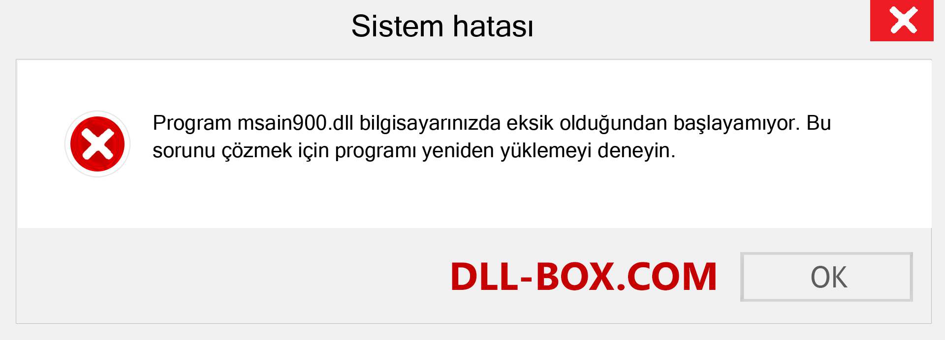 msain900.dll dosyası eksik mi? Windows 7, 8, 10 için İndirin - Windows'ta msain900 dll Eksik Hatasını Düzeltin, fotoğraflar, resimler